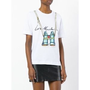 Love Moschino Binocular Print T-shirt